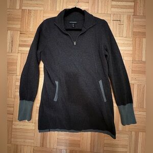 Cynthia Rowley Black Fleece Quarter-Zip Pullover